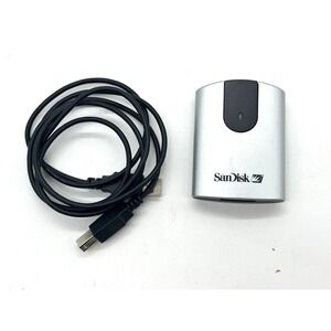 SanDisk ImageMate MS/MS PRO SDDR-97 External Memory Card Reader Silver USB 2.0